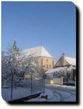 Montigny la Resle sous la neige